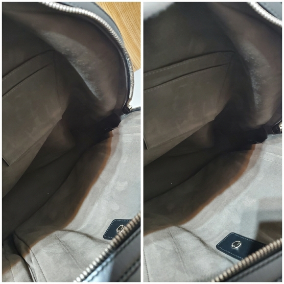 Gucci Black Signature Leather Backpack - Picture 7 of 12